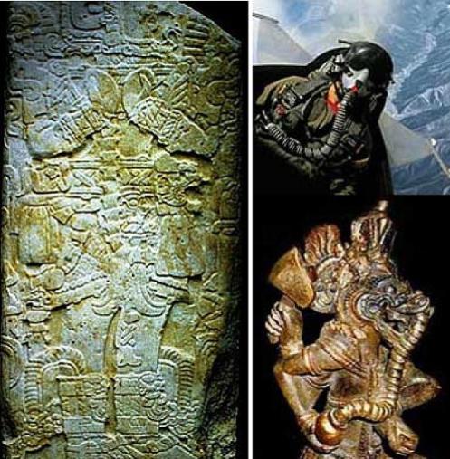 Les mystèrieuses représentations d'astronautes antiques Tikal-y-ganesha-de-india